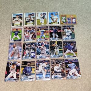 2018 Topps Tampa Bay rays card lot of 20
